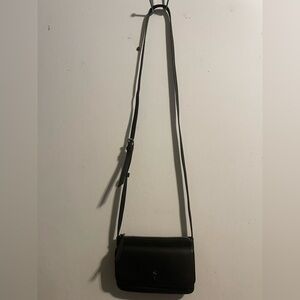 Simply Vera Vera Wang Black Crossbody Bag with Adjustable Strap